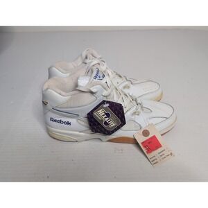 Rare Vintage Reebok Hexalite Sneakers Women's Size 11 With Tags White Blue